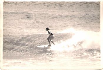 Emon Hamilton ...Sandy Bay ..summer of '71 this is a great shot ....you can just about feel the speed on this wave.........