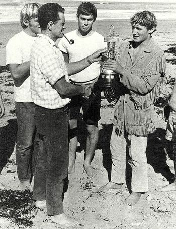 awww not again!!!!....Wayne getting the golden handshake again... While Jim Carney and Doug Hislop look on....