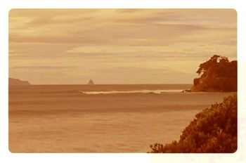 south end of Langs 1966... It was around now that we began to surf the 'south point' of Langs...was a pretty tricky wave to ride....but also got popular with the Auckland crew a couple of years later....