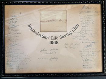 interestingly....there were heaps of surfers who were also SLSClub members as well... as we see in this plaque in 1968...The hutton boys..Wayne, Brian and Terry...Bob Hemmingway...John Knight...Mike King...Max Leonard..Brett Knight..etc