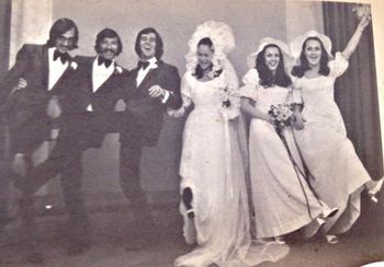yahoooooo...the hippie..happy '70s....... Kevin Jobbit (left)...Dave Ryan...Mary (now ..Jones).(right)........mention whangarei to anyone and these guys names are sure to come up.....virtually legend status by 1970..ha!!....the big day for Dave and Eyvone!!!...
