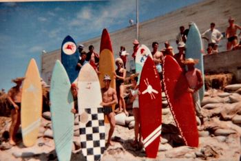 anybody recognize anyone except Tui!!!! ....(Tui on the right with hat on) ....the so-called 'winterless north' on a hot summers day in '62