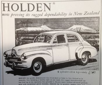 Good ol' FJ .....only 898 pounds!!!! Holden has quickly demonstrated that its as much at home in New Zealand as in Australia....(as it quotes there)