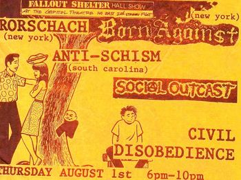 Flint, Michigan, 1991. It's worth noting that in the 80's and much of the 90's, it was common for bands representing a wide variety sounds and influences to play together. Many of the current ideas about classification, genres and sub-genres, simply didn't exist then.