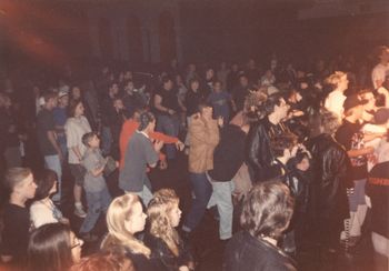 Live @ the Capitol Theater (on the main stage), May 2nd, 1992. #2 Crowd shot. Take No Prisoners show.