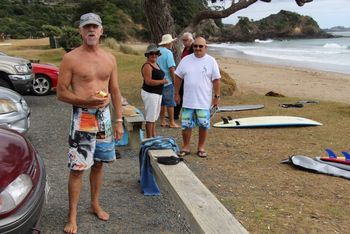 536 about 10 of us rocked up at Sandy's....was just the best fun time surfing together on majic waves......