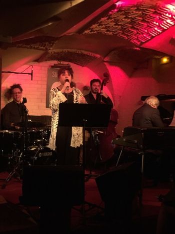 Mourad Benhammou, Leslie, Nicola Sabato & Gerard at Sunny LIve Jazz Festival-Sunset Jazz Club, Paris