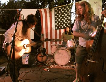 07032010 3rd of July Party - Pasadena, CA - 2010 - Matthew Magener on drums and Steve Seifert on bass