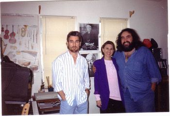 Mike, Millie & Pedro Luis Ferrer With songwriter colleague and friend Pedro Luis Ferrer. Miami USA 1996