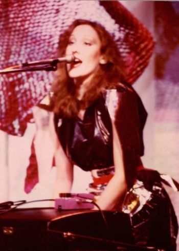 Female art band "Igno Red" performing our anthem "Adored and Ignored' in our glamorous trash bag outfits!