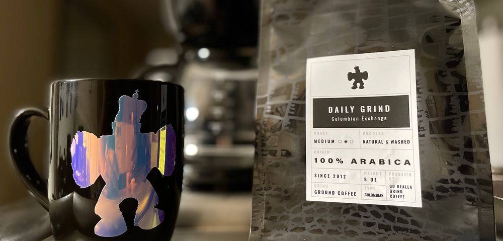 Daily Grind 100% COLOMBIAN GROUND COFFEE