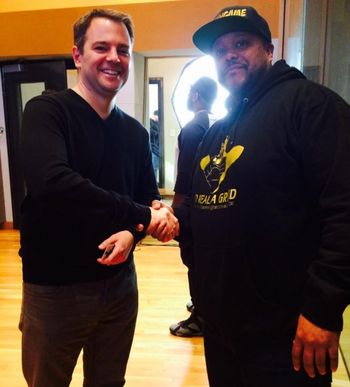 Our Founder & Attorney J. White Our Founder & Entertainment Attorney J. White flick up at Patchwerk Recording Studios in Atlanta
