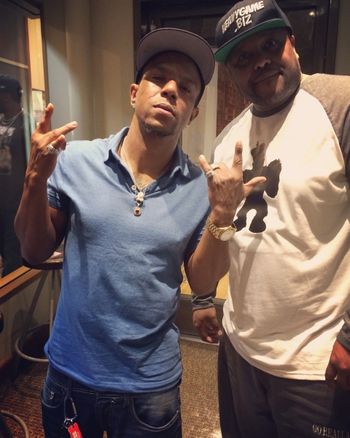 Our Founder with Lil Zane Our Founder flick up with the Multi Platinum rapper Lil Zane at Patchwerk Studios