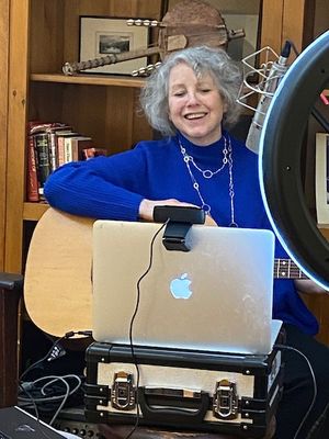 Ina May in her home studio