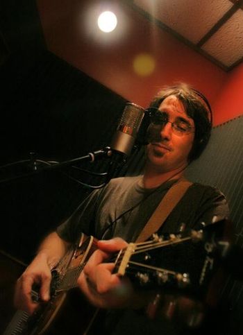 proof1 At Old House Studios in Gastonia during recording of the "After All" cd. Photo by Jill Goulet.
