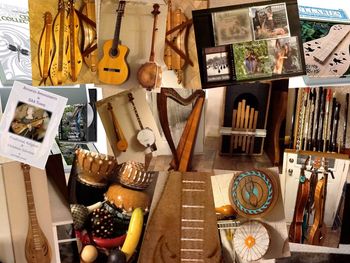 instrument collage