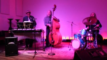 New_Trio_Form_S_M_P__ Steven McGill-Vibes, Brian Matalski-UpRight Bass, Jacob Joon-Drums @ The Mixx 11/29/2019