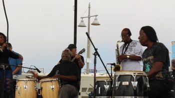 Wave Festival Day in Venice Beach California Merlene Holsey - Vocals, Steve Correll - Keyboard, Stefan Taylor - Conga Drums, Joe Gaeta - Guitar, Jack Fulks - Sax, Steven McGill - Conga Drums