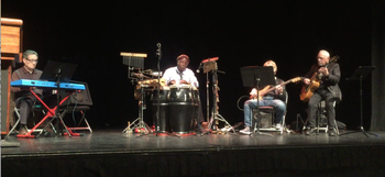 @ UCLA 2/8/2019 The SMP Steve Correll - Piano, Steven McGill - Percussion, Mike Mowen - Bass and Joe Gaeta -Guitar