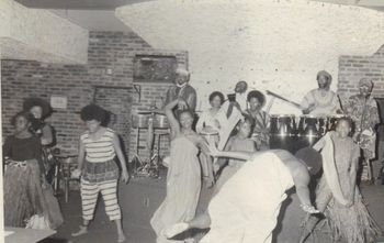 African_Cultrual_Dancers___Drummers_1974 Ed Murphy's Supper Club Washington D.C. 1974 Baba Ingoma Timbales, Alison Jacbos-Conga, Greg Hawkins-Conga, Steven McGill-Conga Drums