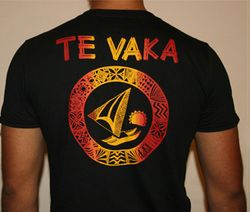 Te Vaka T-shirt Back Design No.2