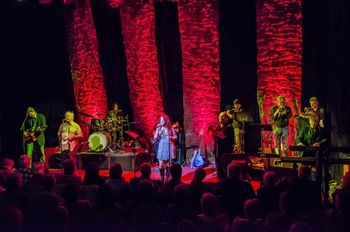 SOUL POWER (From L-R) Paul Diethelm, Bill Scherer, Jay O'Donnell, Mike Zeleny, Cate Fierro, Richard Wiiteman, Kenni Holmen, Pete Emblom, Steve Strand, Greg Armstrong