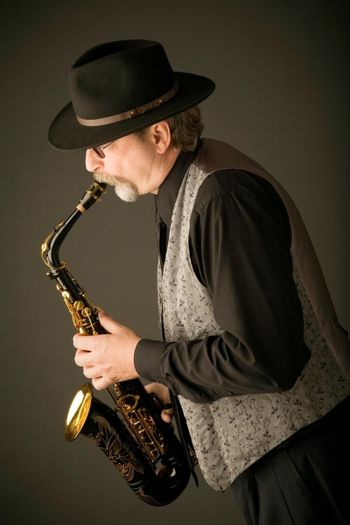Vibhas on the Alto Sax Vibhas teaches Piano. Flute and Sax in Sedona, VOC, Cottonwood and Flagstaff AZ.