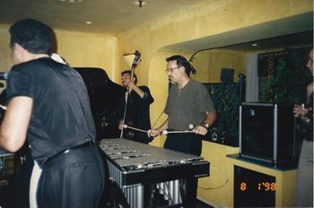 Vibrason In-Performance at Club "Xango" in Toronto. August 1st, 1998. One of the approximately 750 gigs this band played in Toronto over a five year period.
