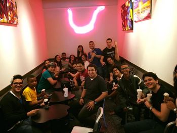 201607_DR_Students These are the fantastic students I've met in the Dominican Republic over the past few years. All now at Berklee. We held a gathering a JP Licks to cool off.