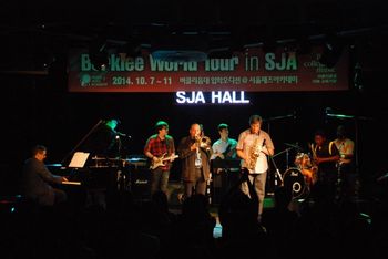 2014_sja_concert_1 2014 showcase with Russ Hoffman (pno), Jungbae Kim (gtr), Jim Odgren (alto) and Sean Skeete (drs).