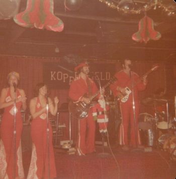 Show group for Christmas Show Iowa. I did not do George S. song the fireman so not sure what I was singing unless it was Fire (Springsteen?).