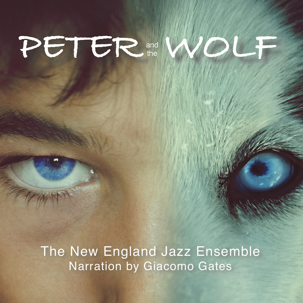 A dynamic, virtuosic, modern jazz ensemble version of the complete Peter and the Wolf by Walt Gwardyak, with 'hipster' libretto by Giacomo Gates plus four progressive jazz ensemble works inspired by the Peter and the Wolf tale. Peter and the Wolf