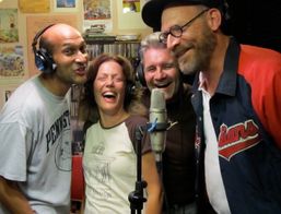 with Keegan-Michael Key, Rick Hall & Ron West in the studio