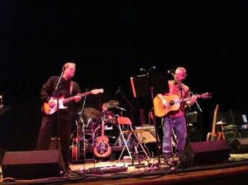 Tommy, Bill Stewart and Scott Boyer @ Cowboy Reunion, 2010, Cox Capital Theater, Macon, Ga./ photo: Bill Thames