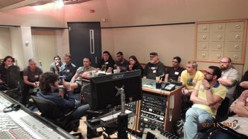 Fab Dupont at MSR Studios NYC Spent July 11 and 12, 2015 in NYC attending a recording and mixing master class with Grammy Award winning producer and engineer the Fantabulous Fab DuPont. Fab has mixed Shakira, Jennifer Lopez, Kirk Whalum, and many others.