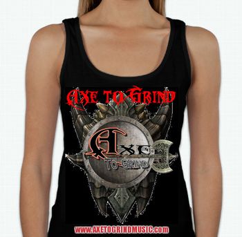official_axetogrind_dragonshieldlogo2017_ladies tanktop www.axetogrindmusic.com