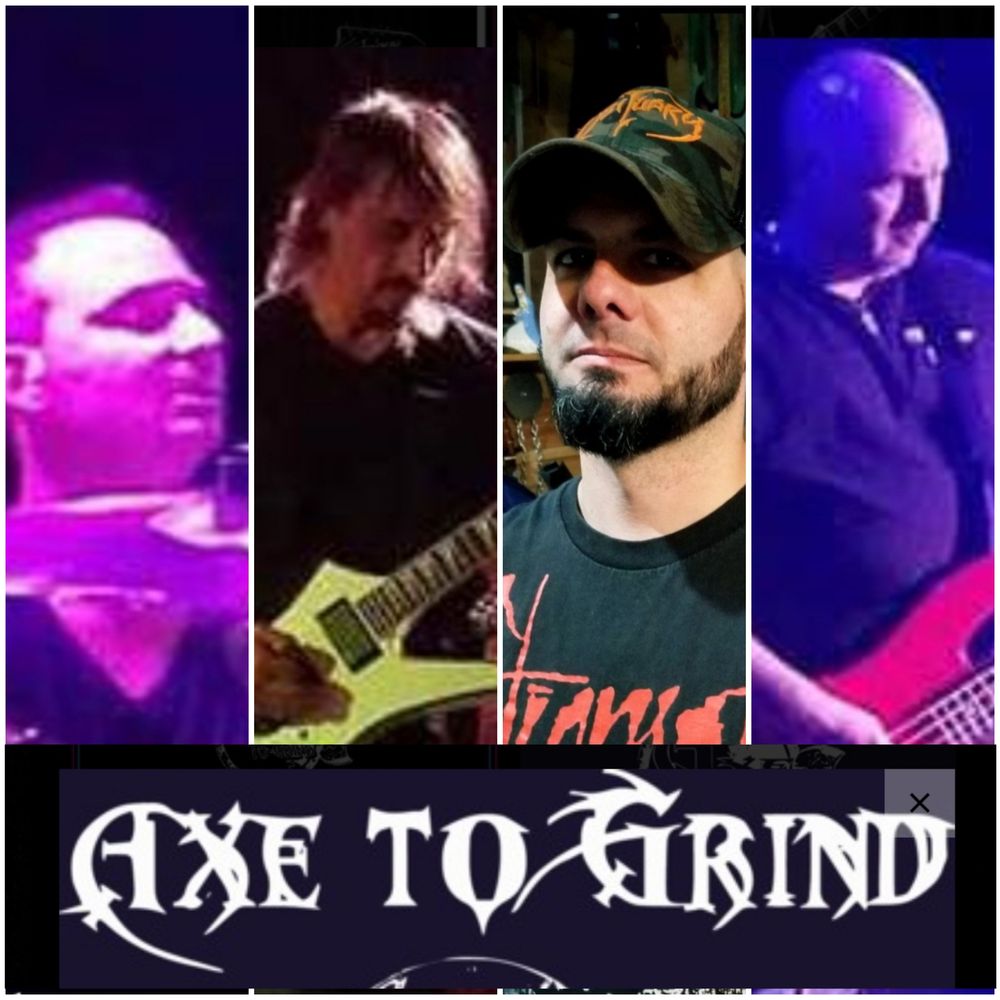 AXE TO GRIND 2022 - LtoR - JMotto, Chris Normandin, Brian Martens, JTaft