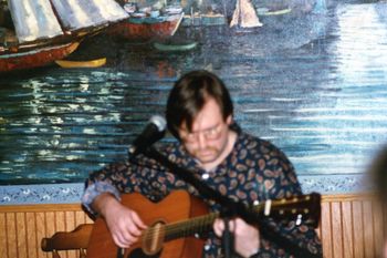 22 With my original '53 Martin 000-18, probably "On 78 East" - since nobody's singing and this was my DADGAD guitar for gigs.