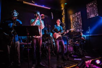 Tony Eltora CD Release 3 Jason Atkins (keys) Marcus Harmon (sax) Philip Howe (sax) Jack Kinder (bass) Daniel Flynn (drums) Rick Cline (percussion)