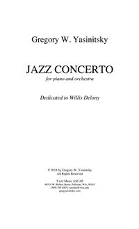 Cover of Jazz Concerto