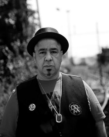 Arturo "R2O" Rodriguez is the bass bomber for Abrazos Army and former bass player for the iconic anti-corporate, revolutionary "puerto punk" rockers known as Ricanstruction!!!