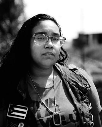 Ana "Anachist" Laborde started playing music as a nine year old with her father, Nicholas, who used to take her to La Casita De Chema in the Bronx. She became serious about making music when her father past away in honor of her father's memory and now plays percussion with Abrazos Army.