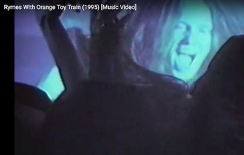 Timothy B. Hewitt - Bass and Vocals 1998 - 1999 From the "Toy Train" music video. It's the only video, that includes "Crash" Bass player; Timothy Hewitt, as he departed the band, before any videos were shot. Kevin Spencer, who left in '96, returned in 1999
