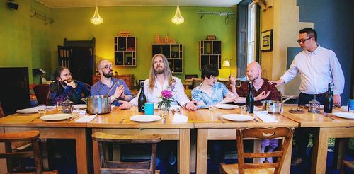 Kenneth J Nash band at The Convent for recording 2016 photo by Sean Van Dam