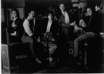 THE ROBERTS MEISNER BAND (the official pic) (L-R) Bray, Ron Grinnel, Rick Roberts, Cary Park, Randy Meisner