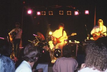 "The Roberts Meisner Band" Live. Randy Meisner to my right. When he would sing "Take It to The Limit" it would give me chills. Rick Roberts would sing his hits "Just Remember I Love You" and "You Are The Woman". I fell into a pot of gold in this band.