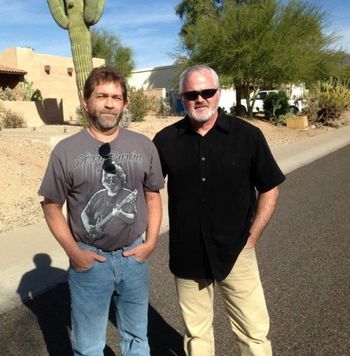 Dan Hodges, DHM Music Randy with Dan Hodges from Nashville, TN who was a guest speaker for Arizona Songwriters Association