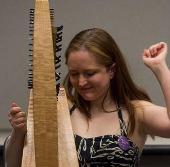 A moment of dramatic flourishing at the 2013 NW Folklife Festival. Photo credit: GeorgieCat Productions
