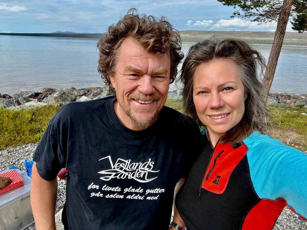 Lars Monsen og Trine Rein