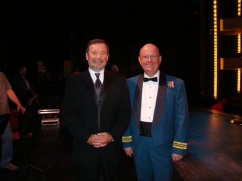 Major Brian Greenwood Commanding Officer Central Band of the Canadian Forces after performing "To Our Canadian Troops" at the National Arts Centre in Ottawa Canada